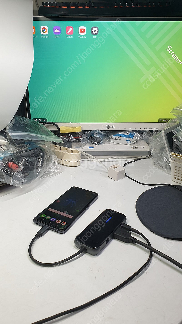 벤션 9in1 C타입 4K 60Hz HDMI USB허브...--3