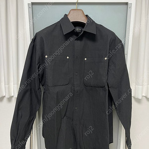 [M] STU 22FW Rivet Shirt Black