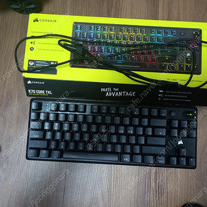 커세어 k70 RGB CORE TKL 적축 팝니다 6.5