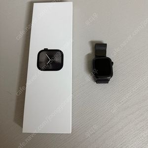 애플워치10 티타늄 슬레이트 42mm 정품 밀레니즈루프 구성