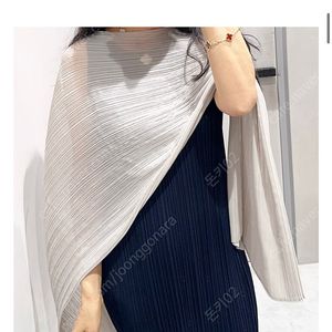 플리츠플리즈 마담 small 그레이지 새상품