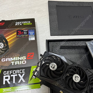 MSI RTX3080 게이밍 Z 트리오 10GB 팝니다
