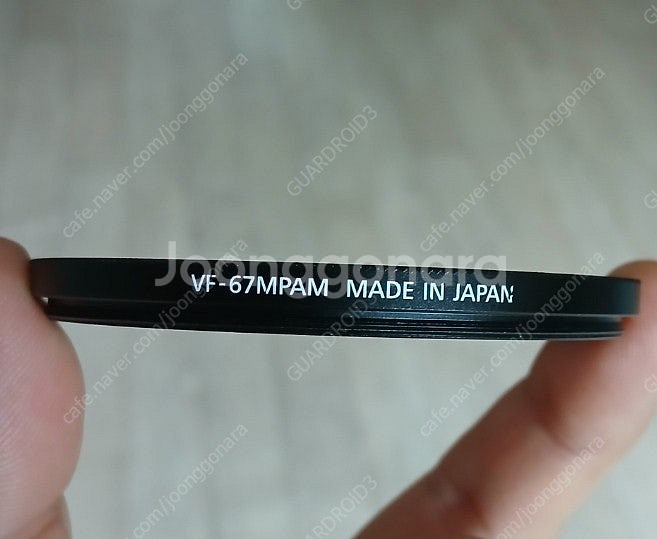 67mm 소니 칼자이즈필터(VF-67MPAM) 팝니다.--5