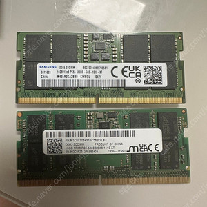 삼성 ddr5 5600 16기가 노트북램 팝니다