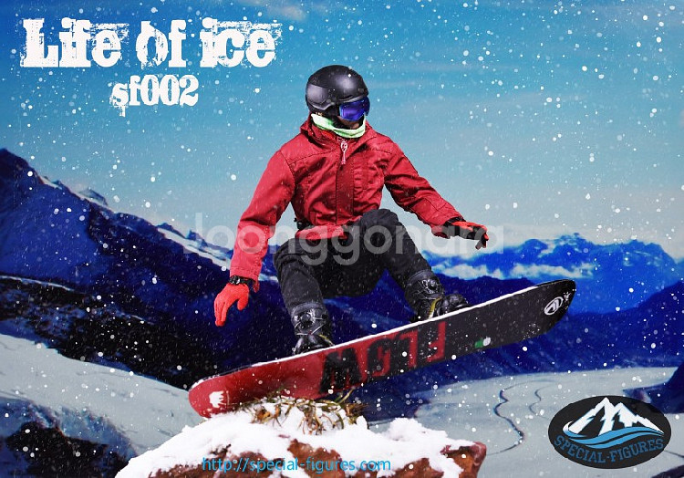 익스트림 스키어 12인치 피규어(핫토이x)--2