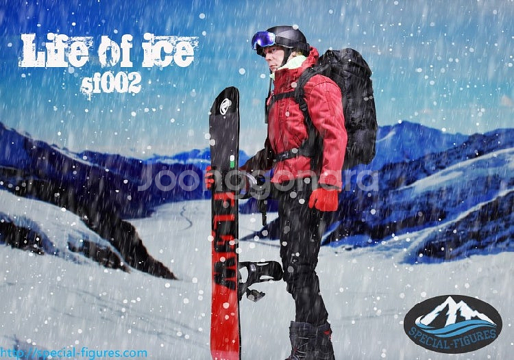 익스트림 스키어 12인치 피규어(핫토이x)--0