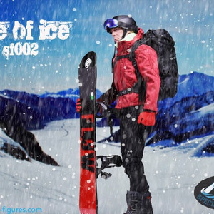 익스트림 스키어 12인치 피규어(핫토이x)