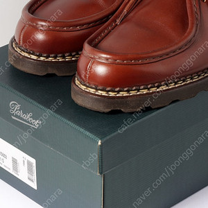 Paraboot Michael Lis Marron 파라부트 미카엘 마론 (EU 41.5 / 265mm) 남성 구두