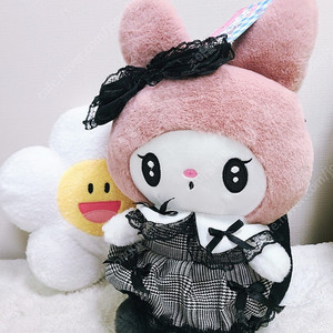 반짝할인 마이멜로디 블랙드레스 미드나잇 산리오 인형 백팩 선물용