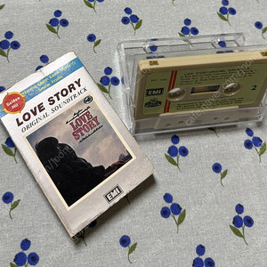 러브 스토리 (LOVE STORY) OST 카세트테이프 -희귀,수집-