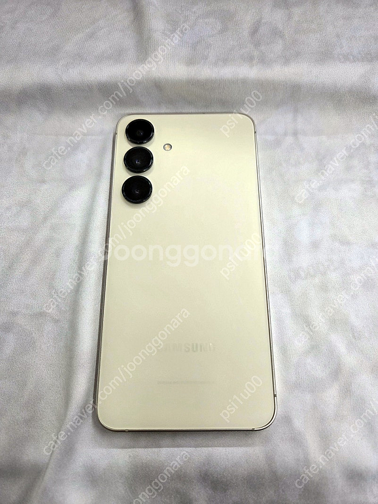 [부산직거래]갤럭시S24 크림색 엠버옐로우 256기가 S급 SM-S921N--1