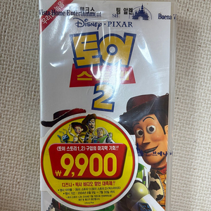 [미개봉]디즈니 토이스토리2 새제품 비디오테이프(VHS)팝니다~