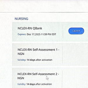 앤클렉스, 유월드, Nclex, Uworld 4개월(131일) 공유