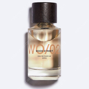 새상품 자라 wo/02 우드스트리트 wood street 100ml 향수