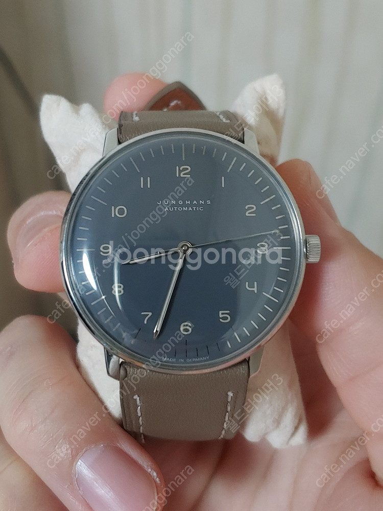 소장하던 융한스 막스빌 오토매틱 3종 (38mm 흰판/...--2