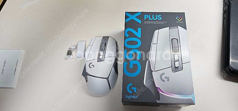 로지텍 g502x plus, 전용 충전독, spm pl...--0