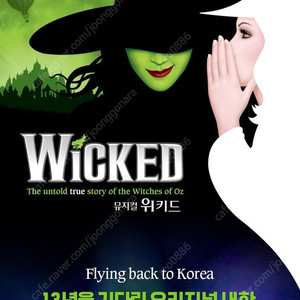뮤지컬 위키드 오리지널 내한공연 명당자리 판매