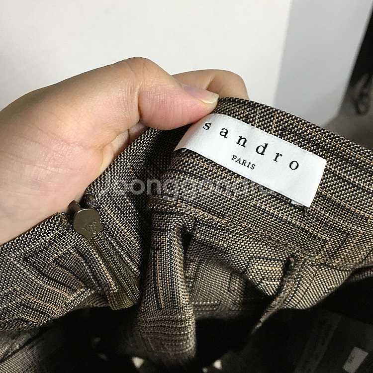 24 SANDRO 산드로 자카드 스커트 팬츠 36 / ...--5