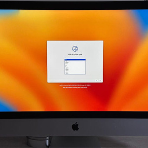 아이맥 2017 27인치 고급형 i5 3.8Ghz 라데온 580 8GB 512GB SSD