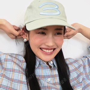 콜로신스 23 래빗 캡모자 볼캡 민트크림