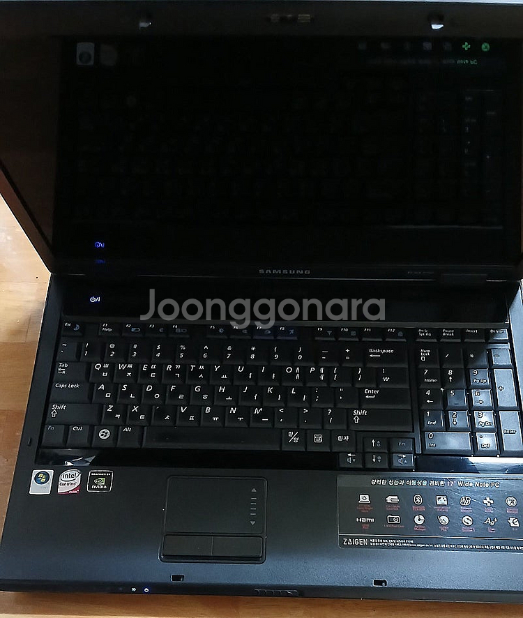 삼성 17인치 노트북센스 R700 (부품용)--2
