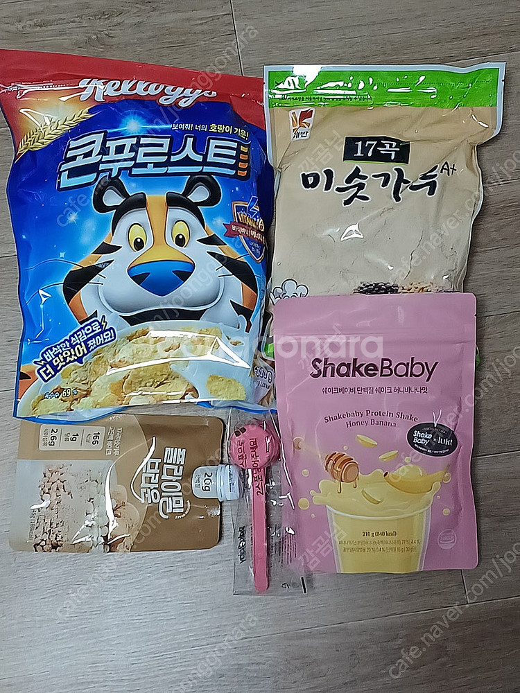 쉐이크베이비 단백질쉐이크 허니바나나맛 켈로그 콘푸로스트...--0