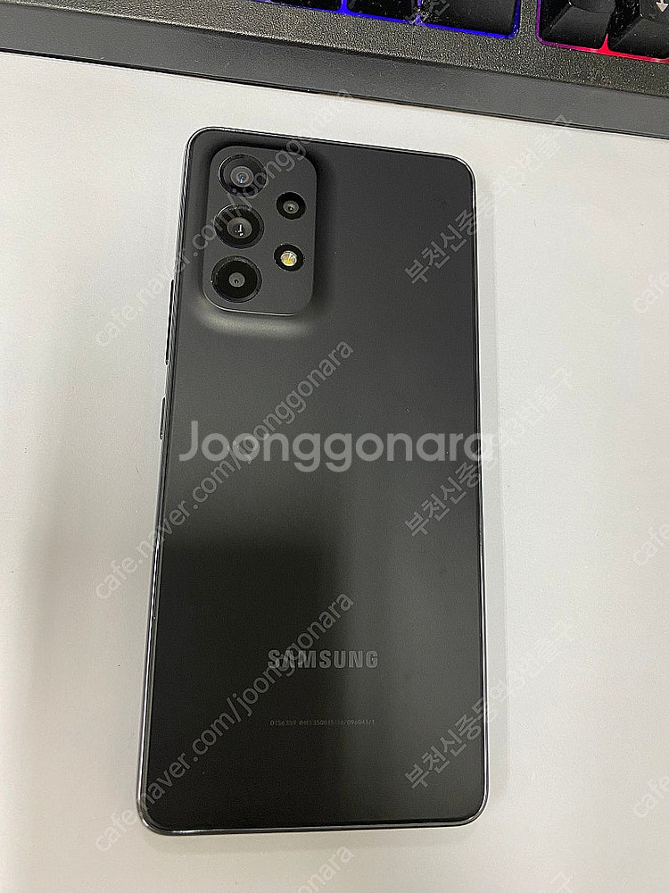 204332 KT 갤럭시A53 블랙 외관SS급 128G...--0