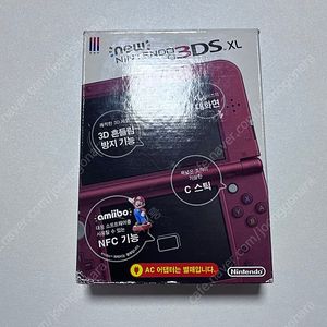 [새제품] 뉴 닌텐도 3ds xl - 메탈릭 레드 미사용