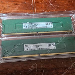 하이닉스 A다이 언락 DDR5 5600 16GB X 2개