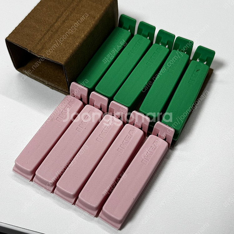 이케아 베바라 밀봉 클립 작은 사이즈 10개 새제품 팝...--0