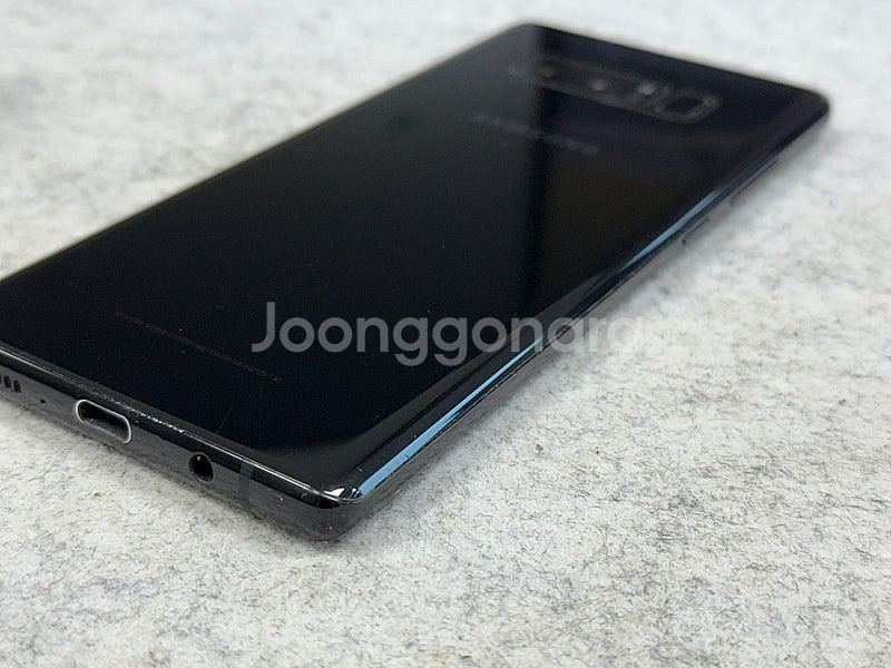 갤럭시노트8 블랙 64G 가성비꿀폰 정상작동 서브용 추...--8