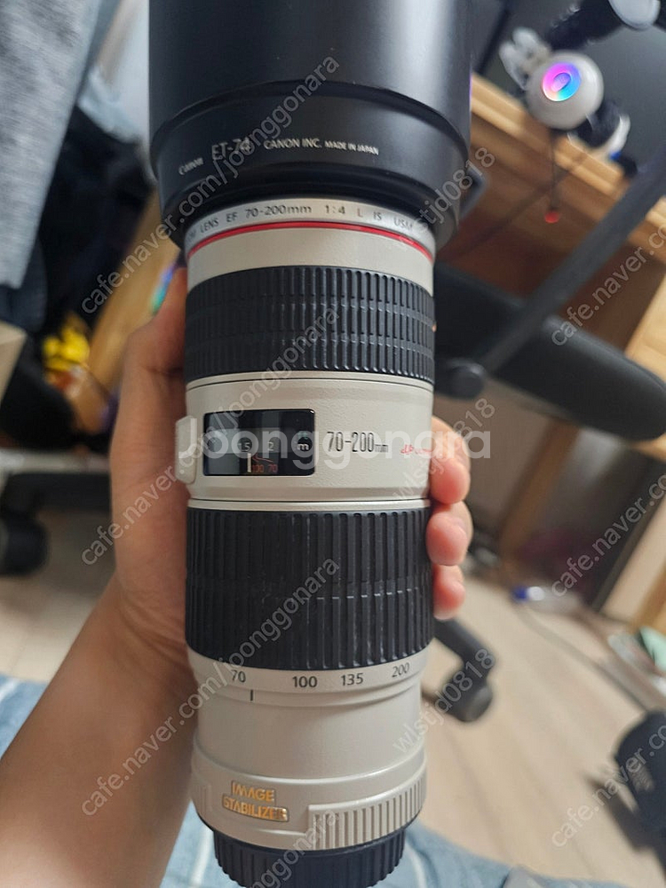 [급처] 캐논 EF 70-200 F4 Is USM 형아...--1