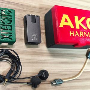 큐델릭스 5K 헤드폰 앰프 USB DAC+이어폰+케이스