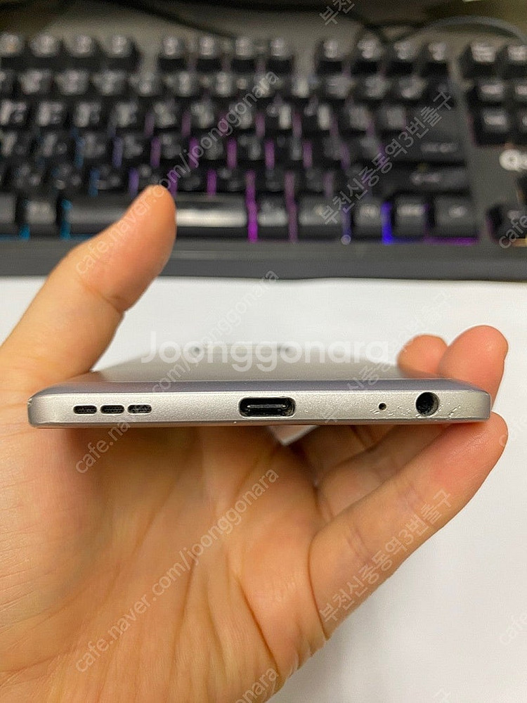 205168 LG V20 실버 외관깔끔 64GB 무잔상 6만 부천--6