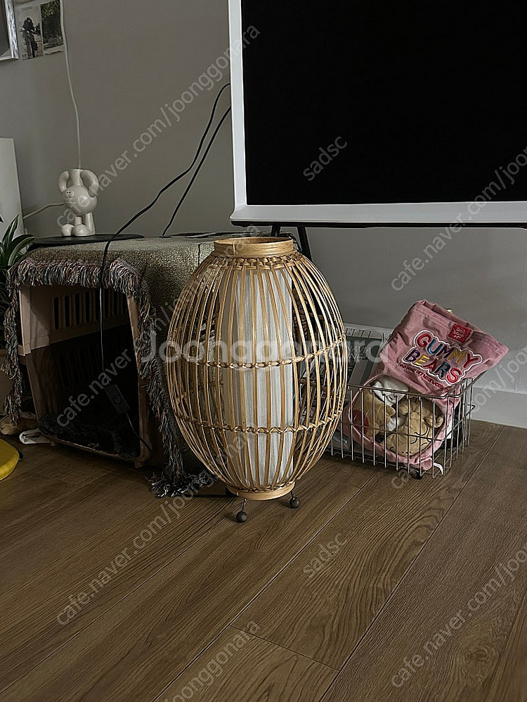 엔알세라믹스 NRceramics 라탄 뱀부 스탠드 조명--2