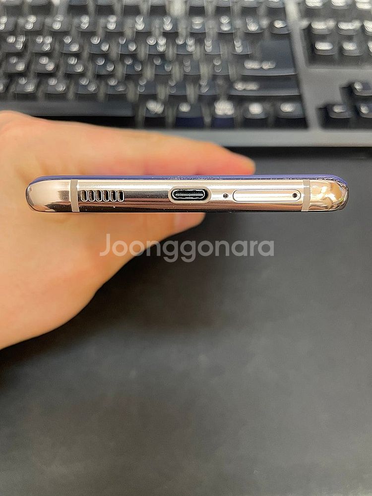 갤럭시S21플러스 팬텀바이올렛 256GB 무잔상 상태좋...--5