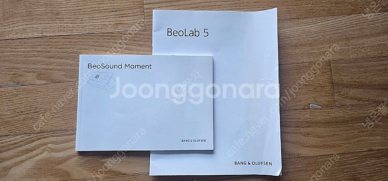 뱅엔울룹슨 베오랩5와 베오사운드 모멘트--5