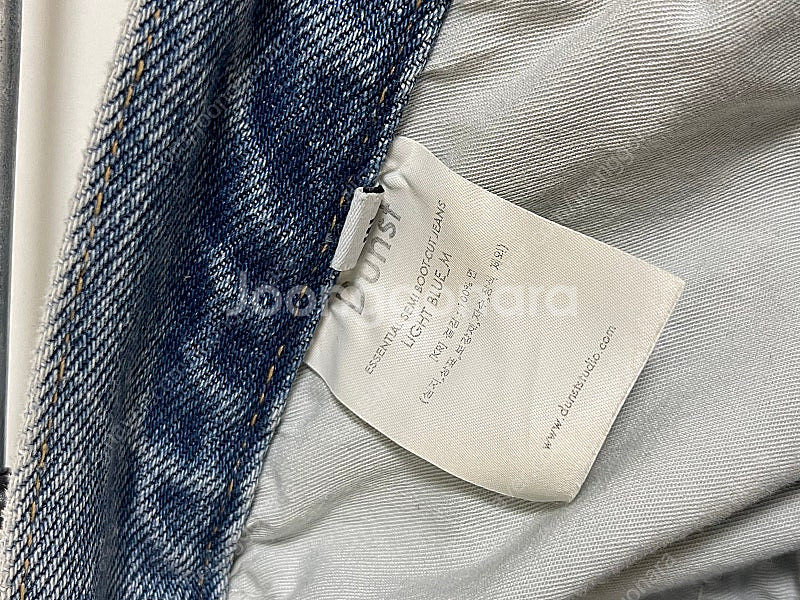 던스트 에센셜 세미부츠컷 진 라이트 블루 M--4