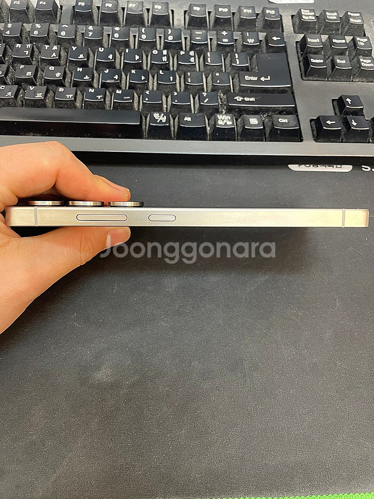 갤럭시S25울트라 블랙 512GB 무잔상 상태좋은 중고...--4