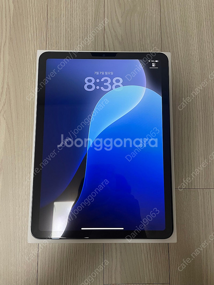 아이패드 에어5 스페이스그레이 무기스 거의새거 배터리 굿 급처합니다 !!--3