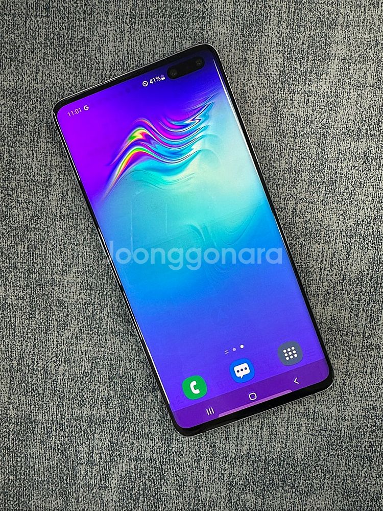 갤럭시S105G 256기가 블랙색상 파손없는 가성비 단...--2