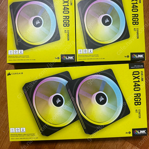 커세어 CORSAIR QX140 스타터킷 + QX140 2장 총 팬 4장 일괄판매합니다.