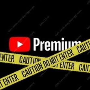 유튜브 프리미엄 +뮤직, 가족형 쓰면 언젠가는 짤립니다