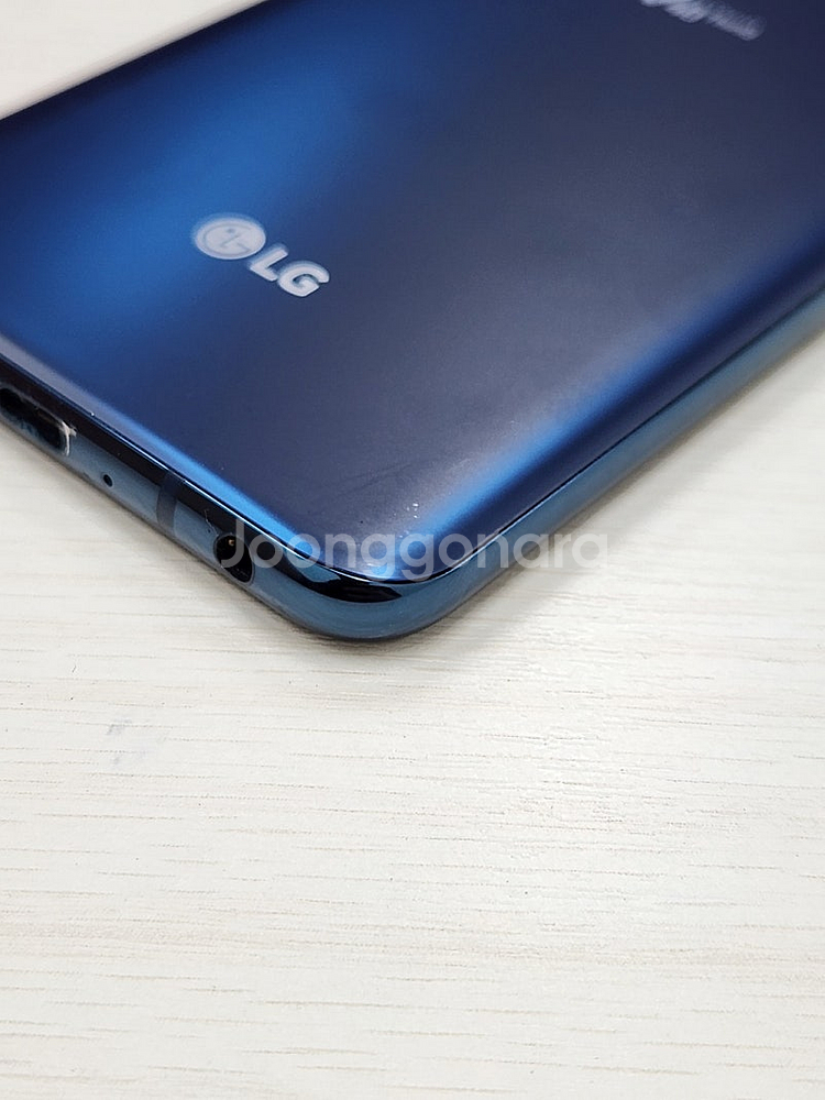 LG V40 블루색상 128용량 상태좋은 무잔상 단말기...--4