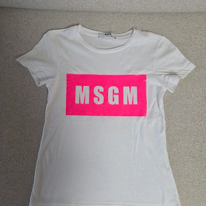 MSGM 키즈 여아 반팔 티셔츠 8y