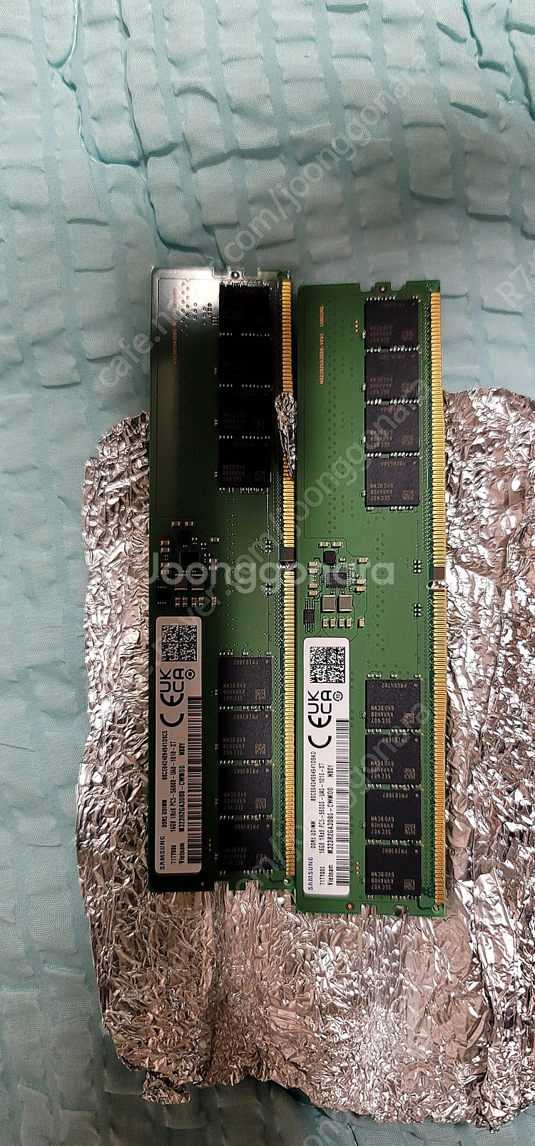 삼성 DDR5 5600 램 16GB 2개 미사용 새제품...--0