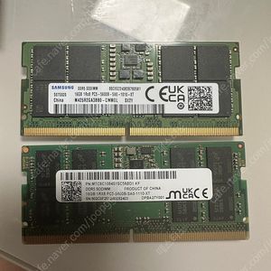 삼성 ddr5 5600 16기가 1장 노트북램 팝니다