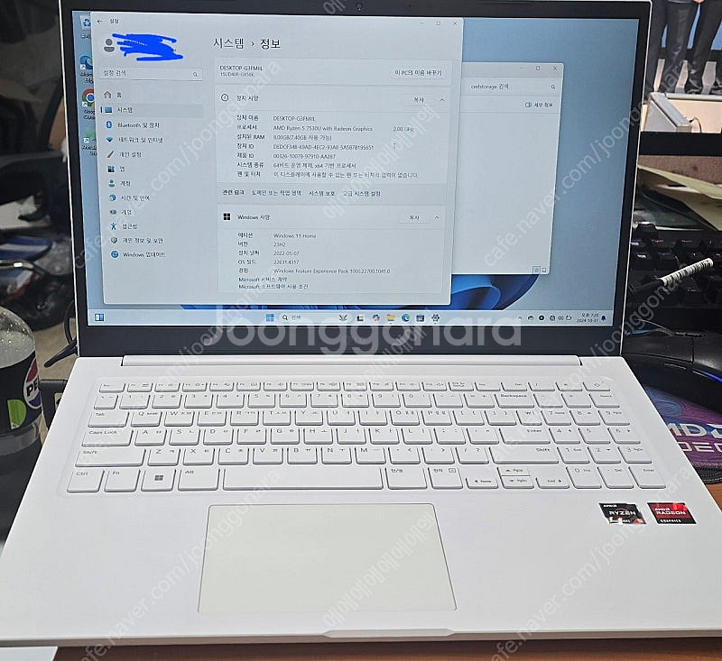 LG 노트북 15UD40R-GX56K 팝니다(윈도우 F...--4