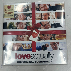 러브액츄얼리 OST 투명 & 투명레드반 2LP 미개봉