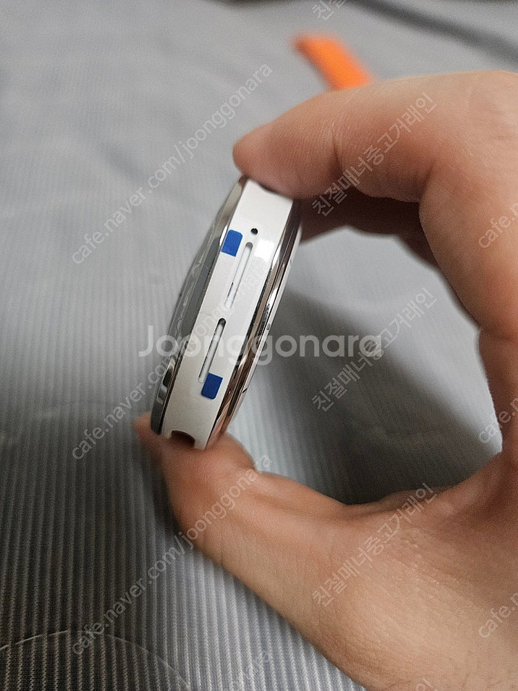 갤럭시워치7울트라 자급제 화이트 올갈이 S급--1